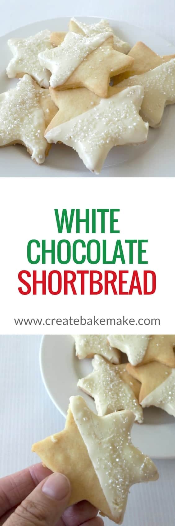 White Chocolate Shortbread Recipe