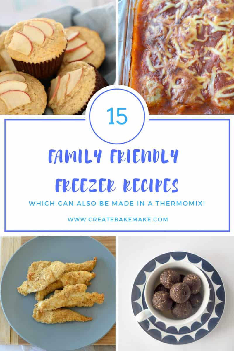 My favourite 15 family friendly freezer recipes