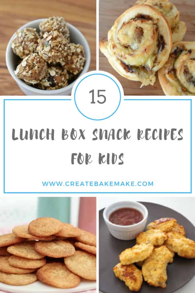 15 Lunch Box Snack Recipes for Kids