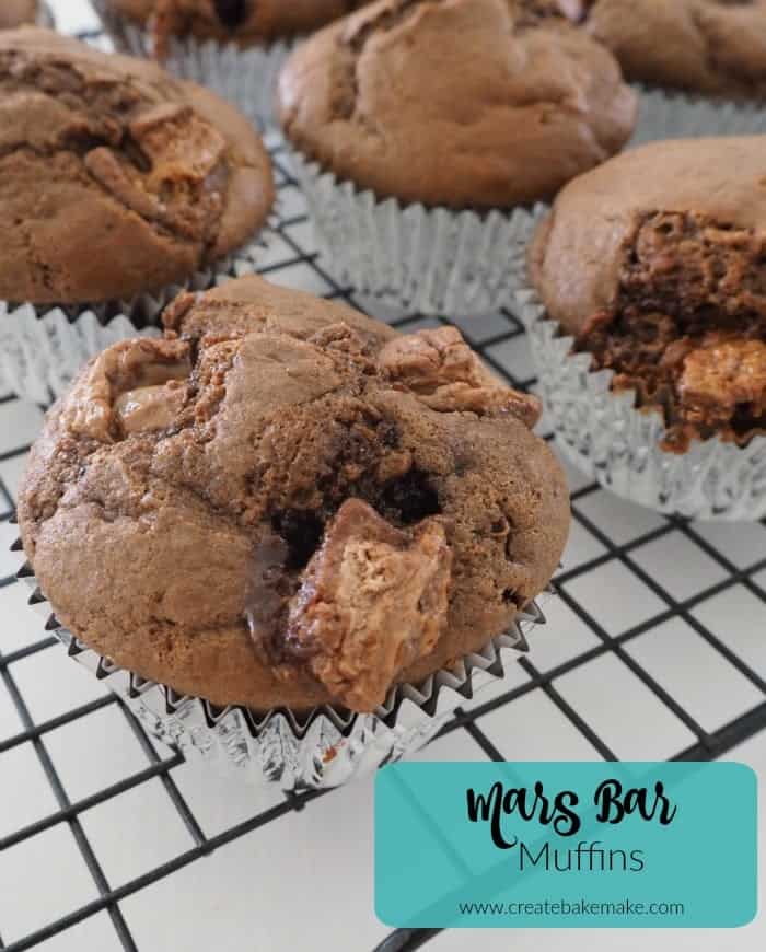 Mars Bar Muffins - Create Bake Make