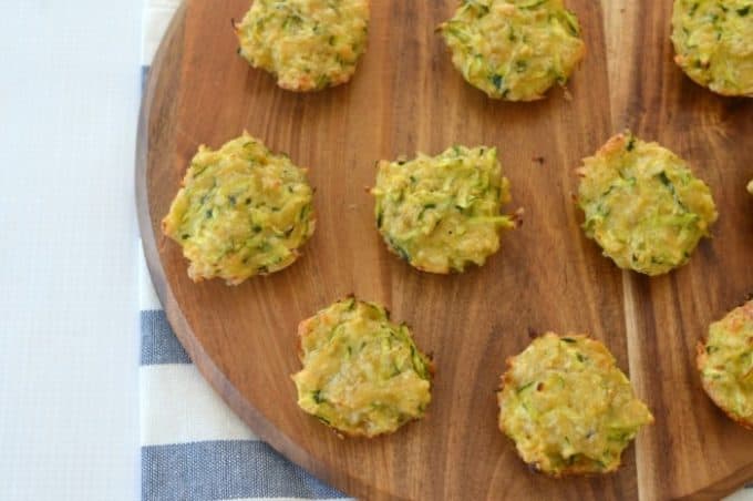 Zucchini and Cheese Mini Muffins Recipe