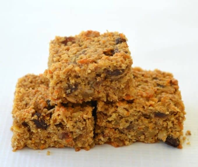 Carrot Cake Muesli Slice Recipe