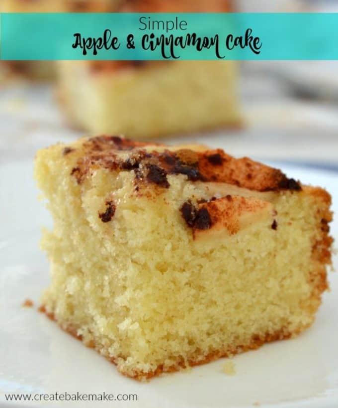 Simple Apple and Cinnamon Cake Recipe