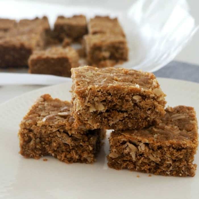 Thermomix Anzac Slice Recipe