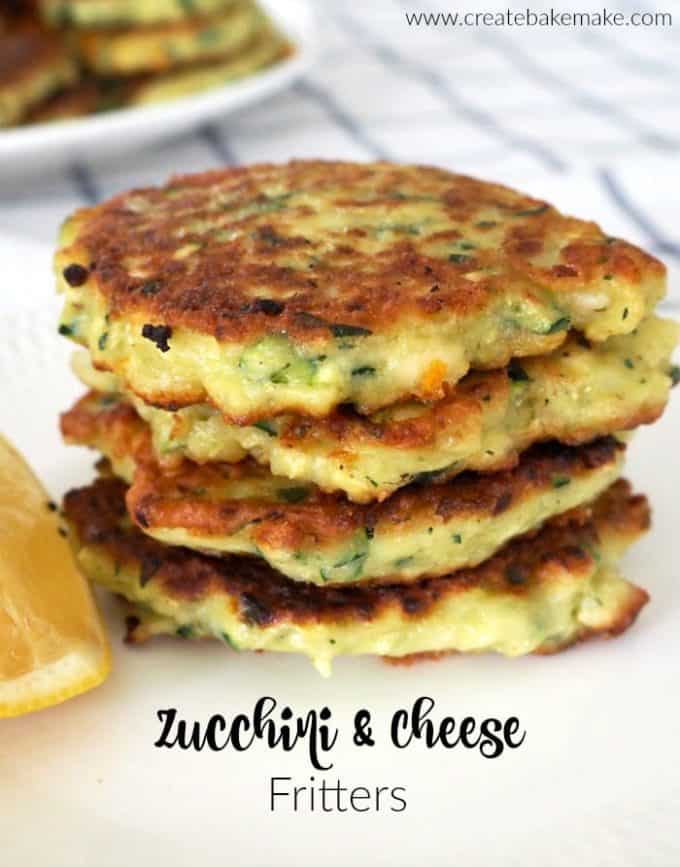 Zucchini and Cheese Fritters Recipe