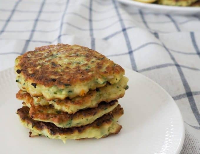Zucchini and Cheese Fritters Recipe