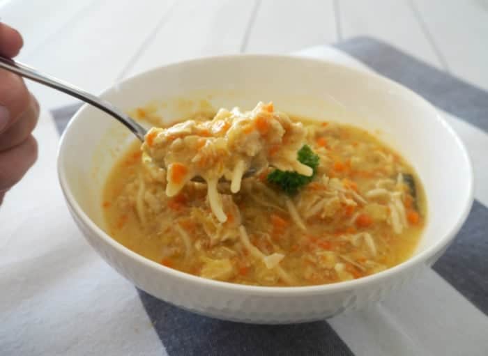 Easy chicken noodle soup in your Thermomix