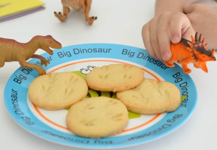 Dinosaur Footprint Biscuits