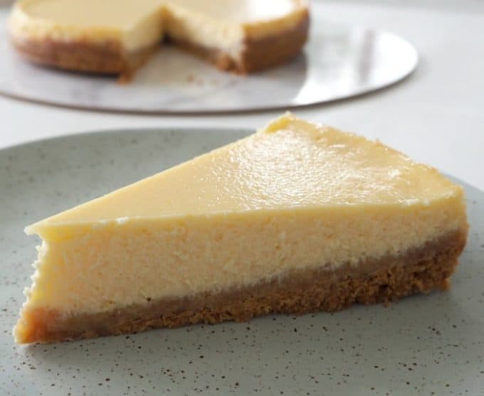 Baked Lemon Cheesecake Recipe