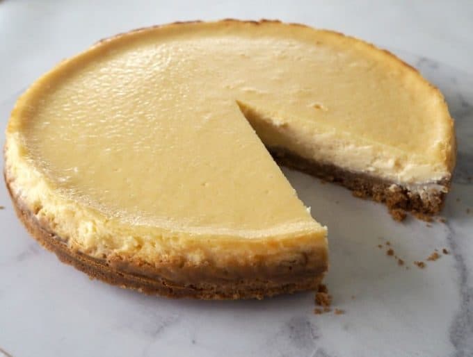 Baked Lemon Cheesecake Recipe