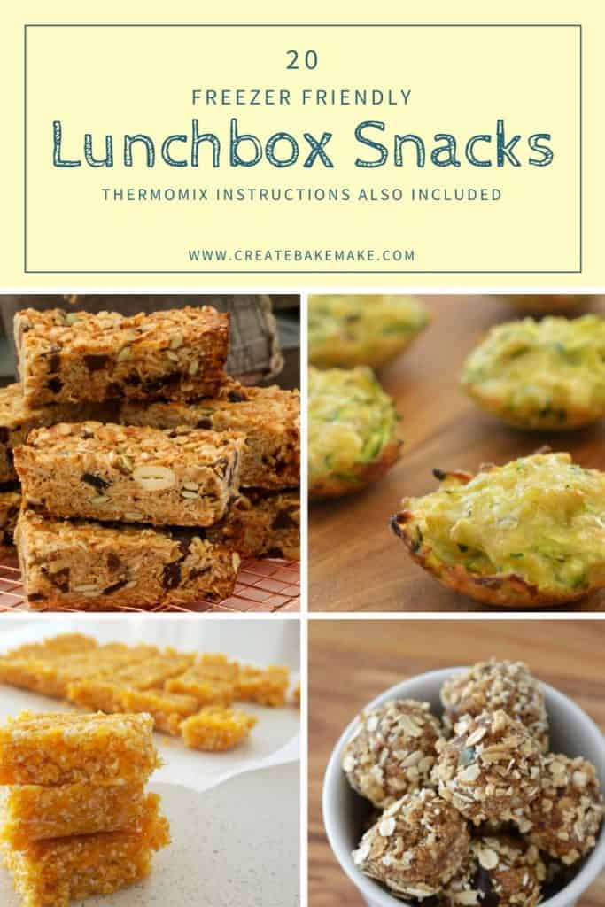 Freezer Friendly Lunchbox Snacks for Kids Create Bake Make