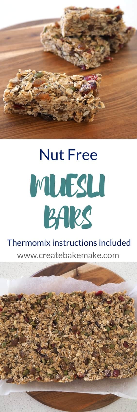 Nut Free Muesli Bars