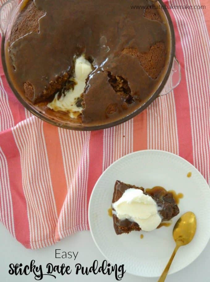 Easy Sticky Date Pudding Recipe