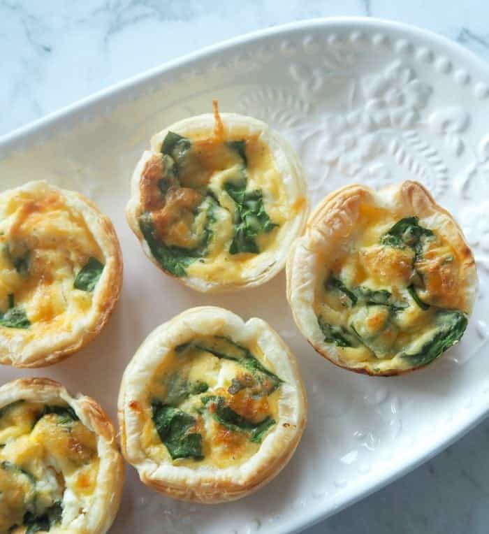 Mini Spinach and Cheese Quiche Recipe Create Bake Make