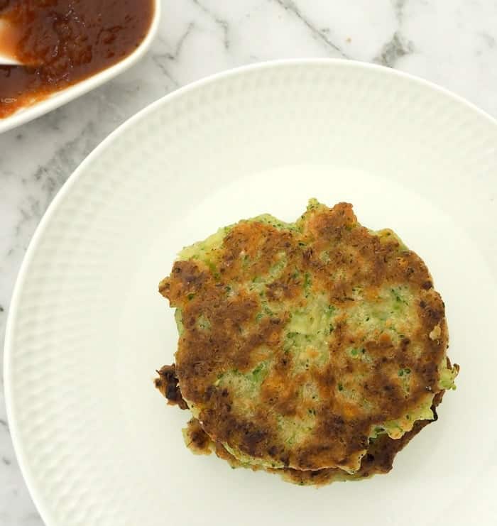 Broccoli Bacon and Cheese Fritters