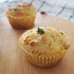 Easy Cheese and Corn Muffins Recipe. A great side dish or savoury snack and lunchbox treat. Both regular and Thermomix instructions included