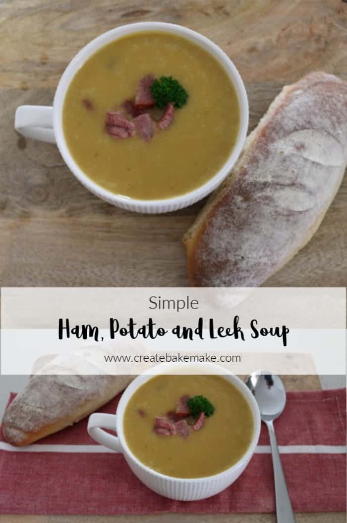 How to make Ham Potato and Leek soup