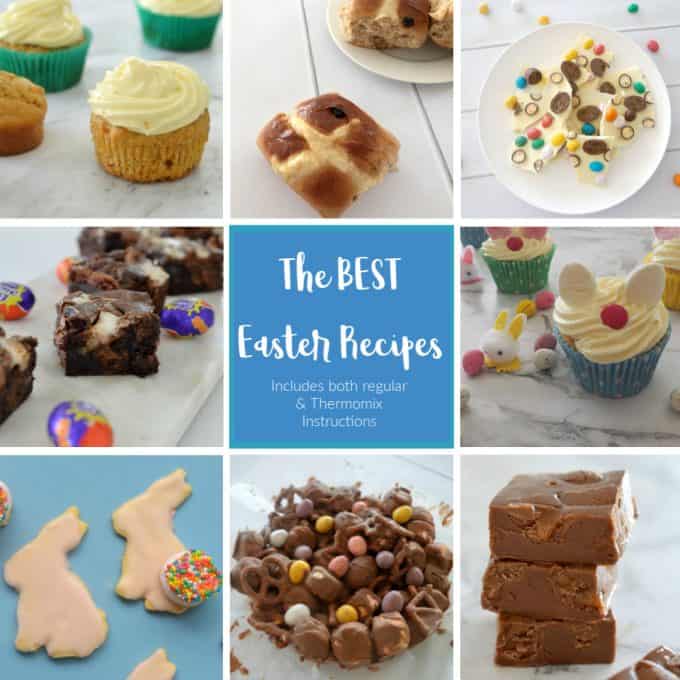 The Best Easter Recipes - both regular and Thermomix instructions included.