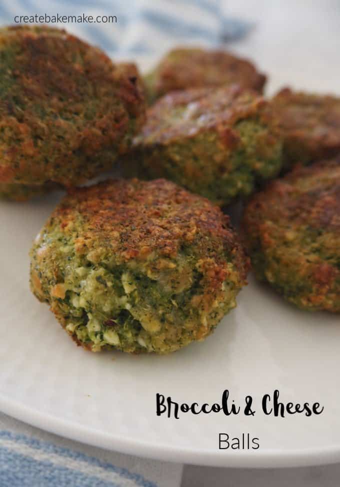 Broccoli And Cheese Balls Create Bake Make