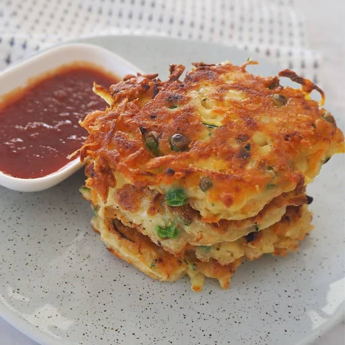 Easy Vegetable Fritters Create Bake Make