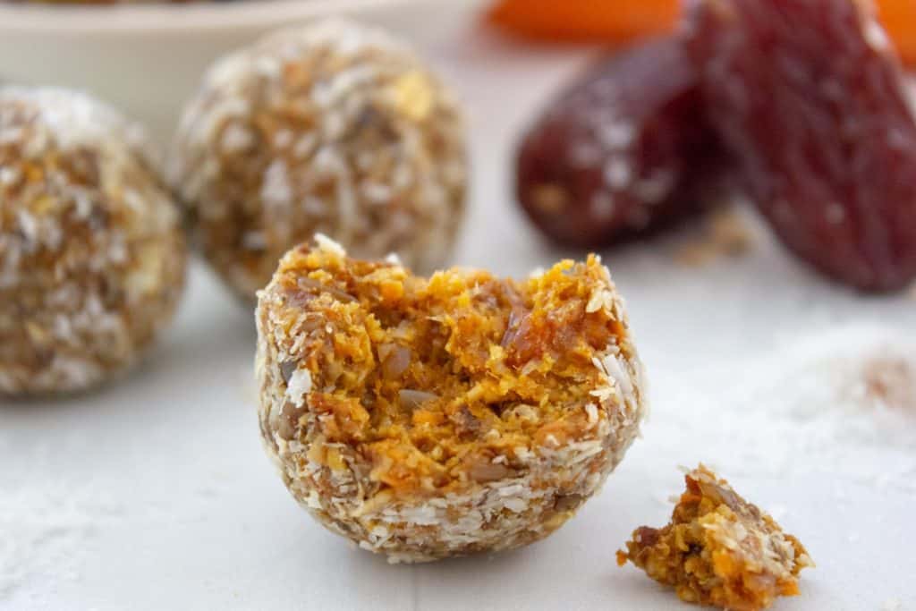 Carrot Cake Bliss Balls