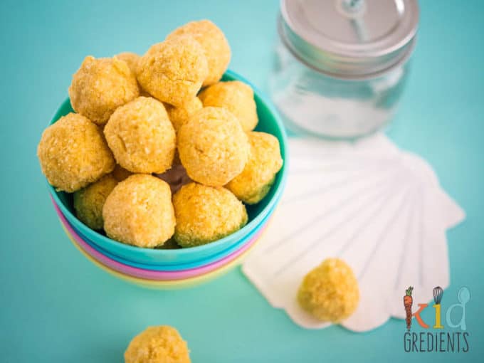 Nut-free Passionfruit Bliss Balls