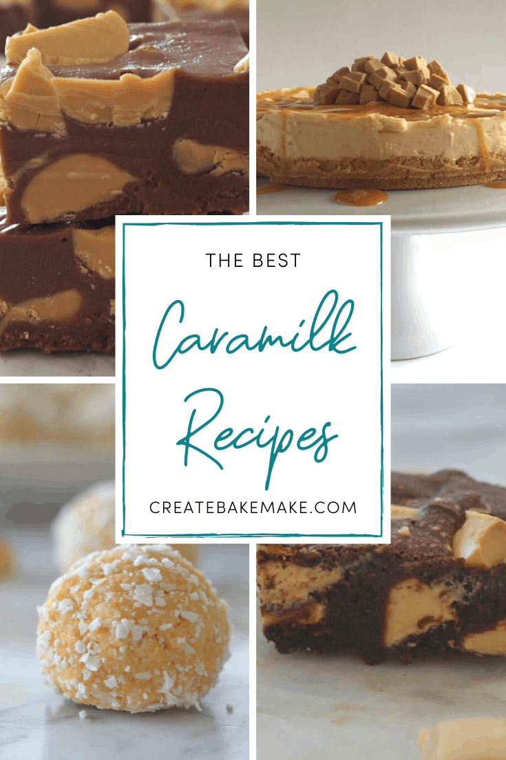 Caramilk Recipes Collage