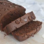 Double Chocolate Banana Bread Recipe with both regular and Thermomix instructions included.
