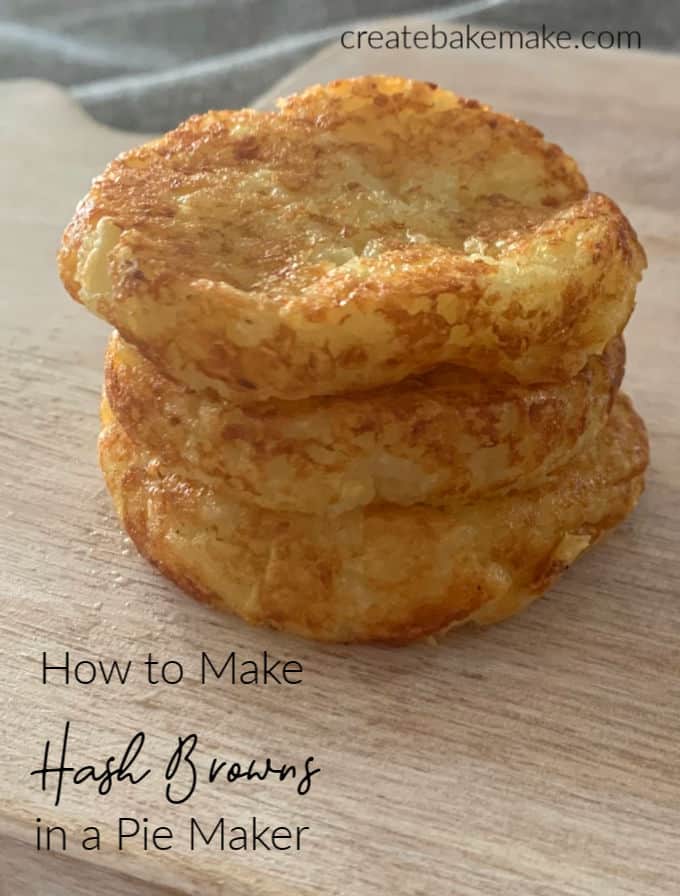 How to Make Hash Browns in a Pie Maker