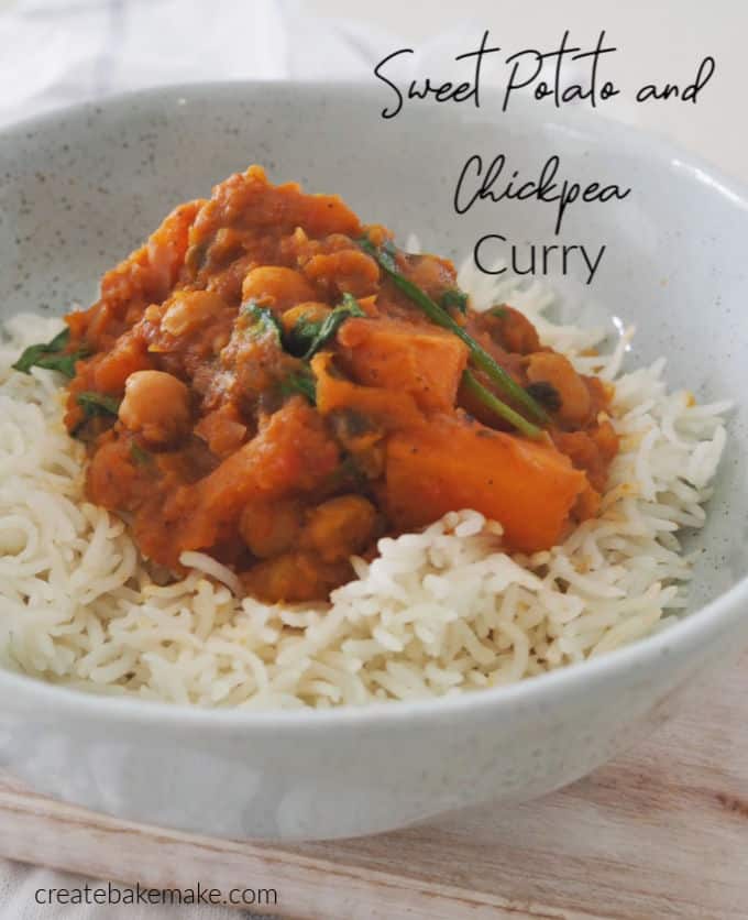 Sweet Potato and Chickpea Curry