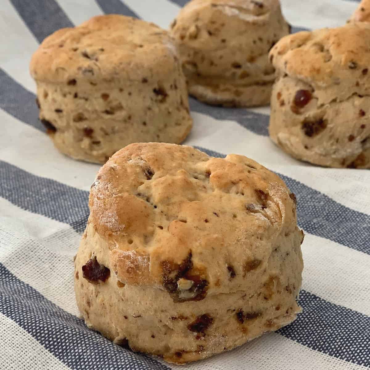 Date Scones Side View