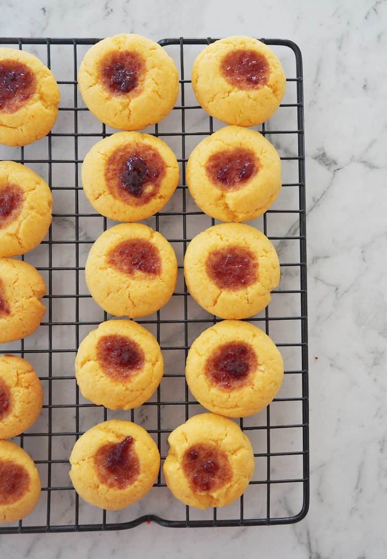 Jam Drops A Classic and Easy Biscuit Recipe Create Bake Make