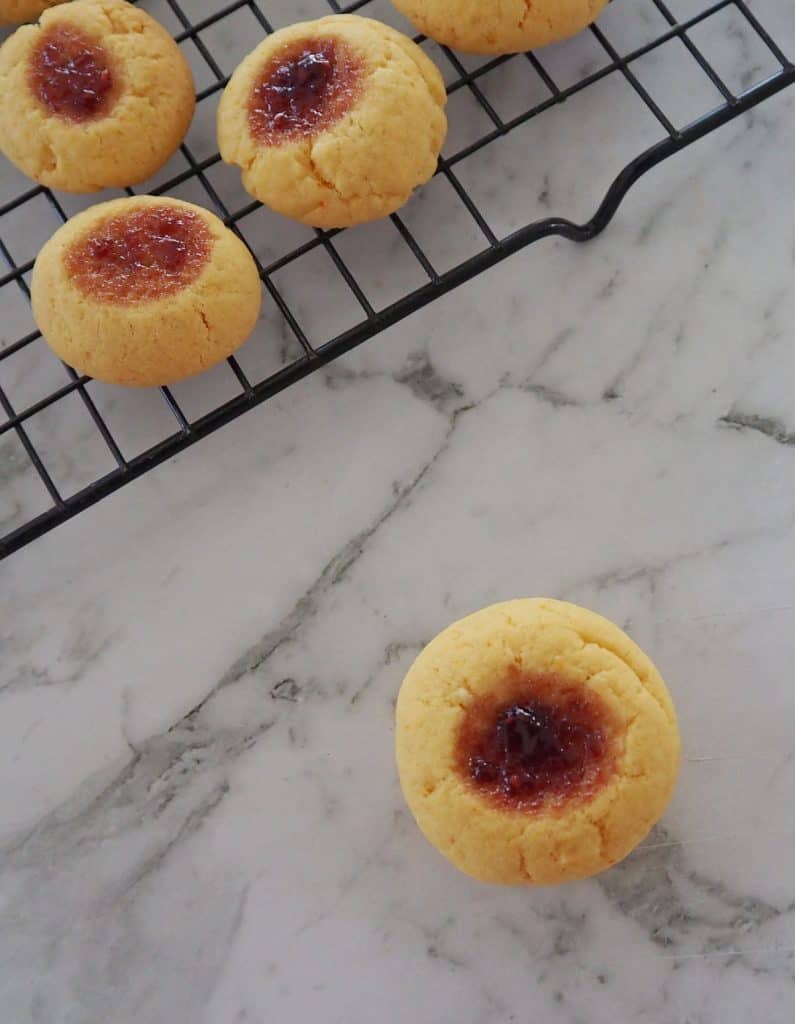 Jam Drops A Classic and Easy Biscuit Recipe Create Bake Make