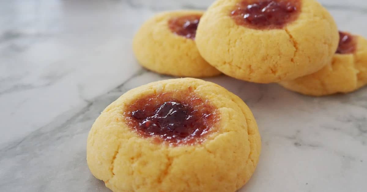 Jam Drops A Classic and Easy Biscuit Recipe Create Bake Make