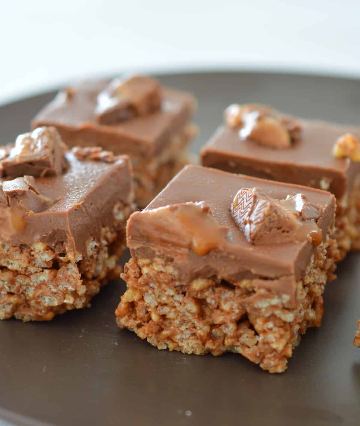 Mars Bar Slice 5 Ingredient No Bake Slice Create Bake Make