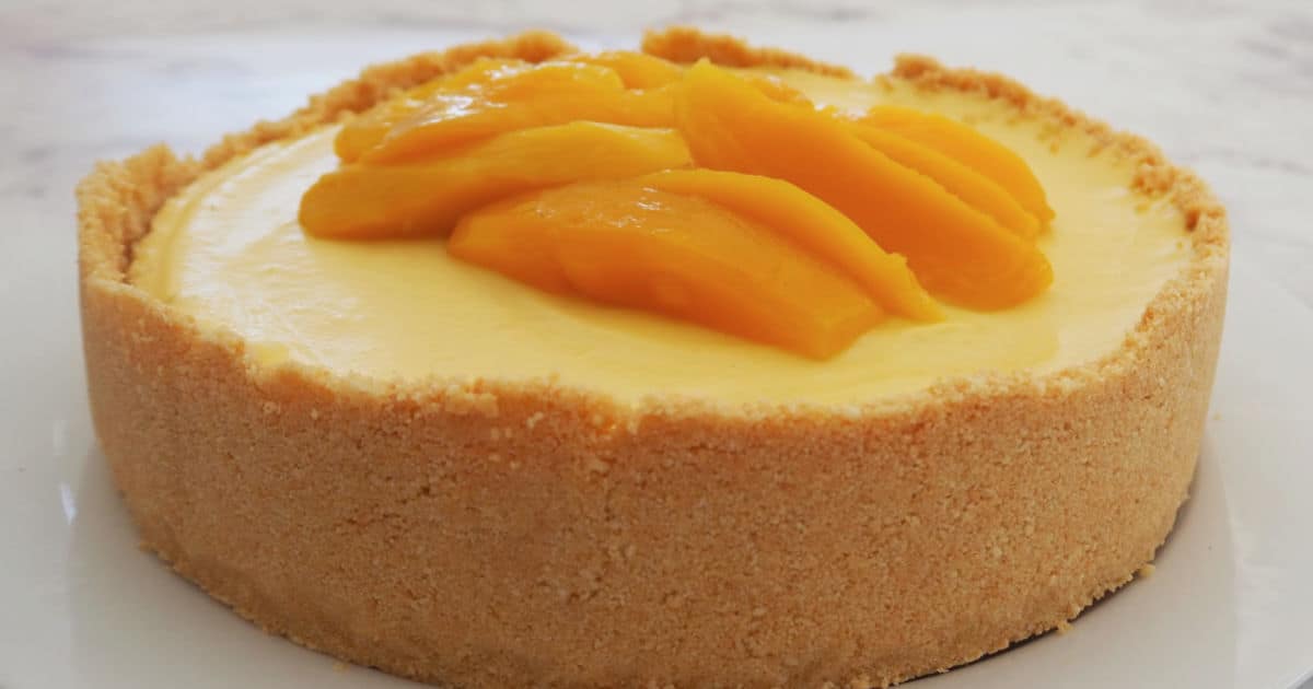 No Bake Mango Cheesecake - Create Bake Make