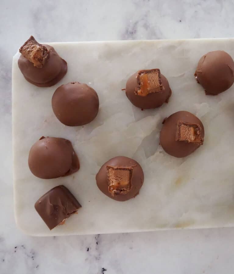 Mars Bar Cheesecake Balls Create Bake Make