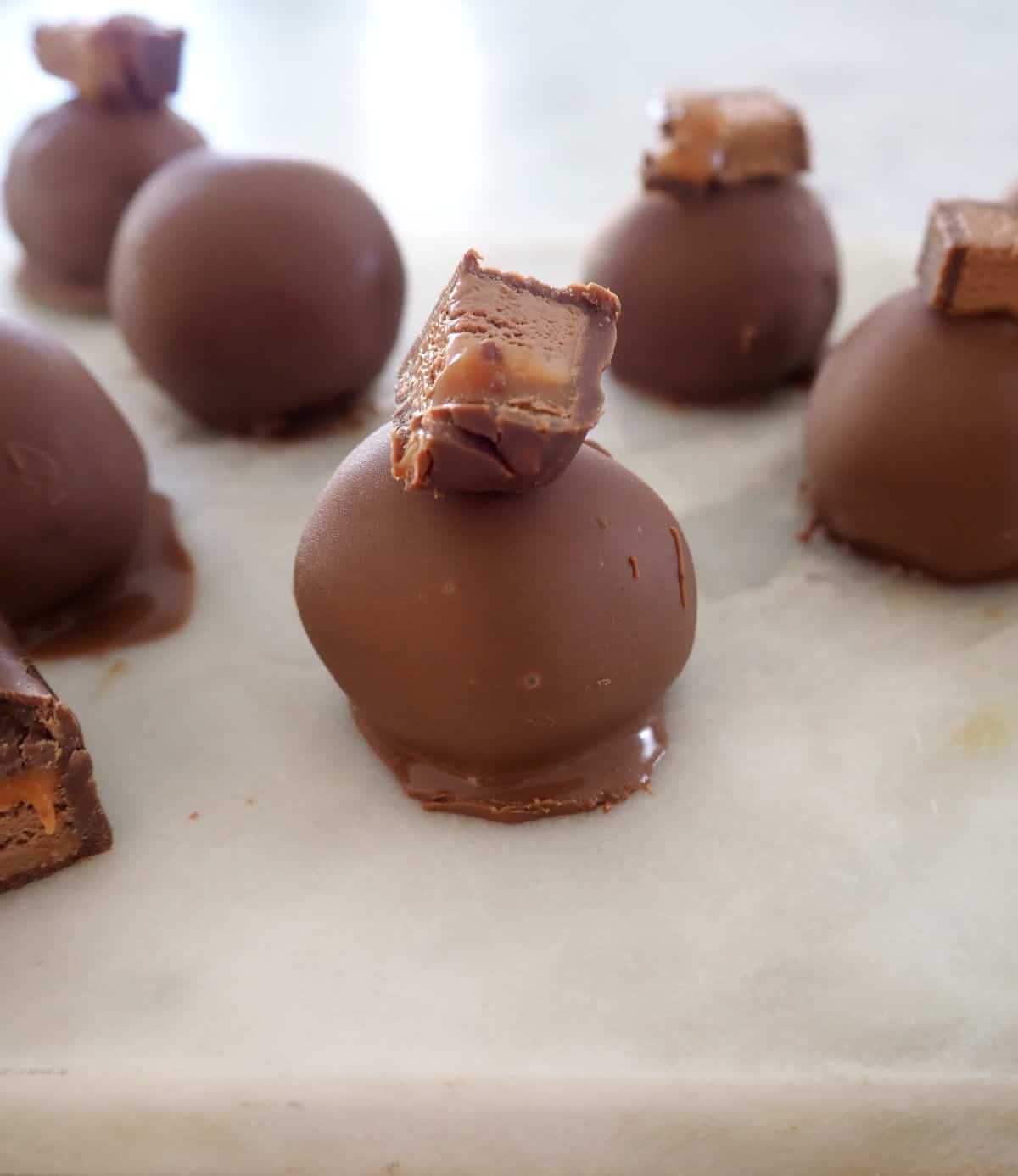 Mars Bar Cheesecake Balls Create Bake Make