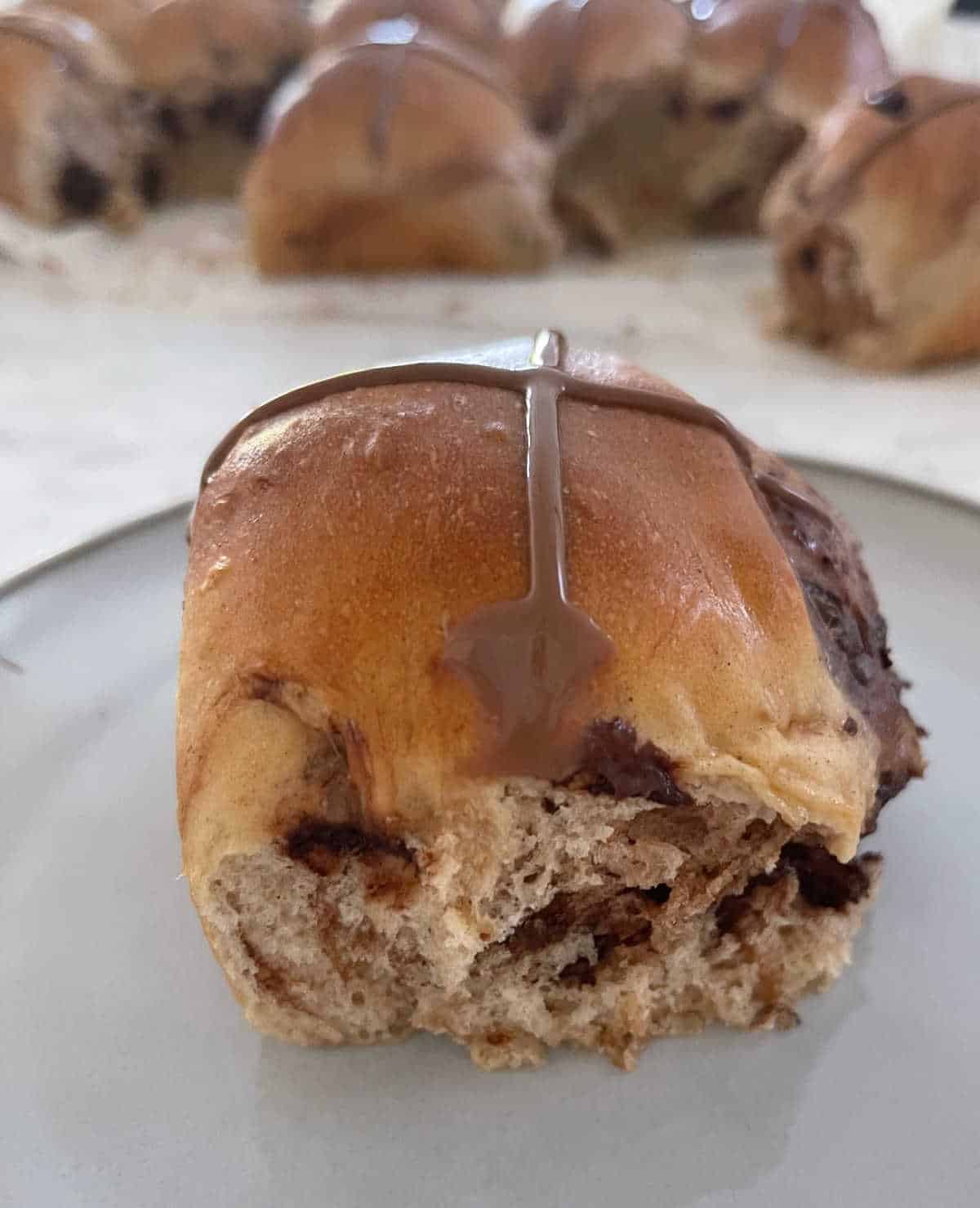 Choc Chip Hot Cross Buns Create Bake Make