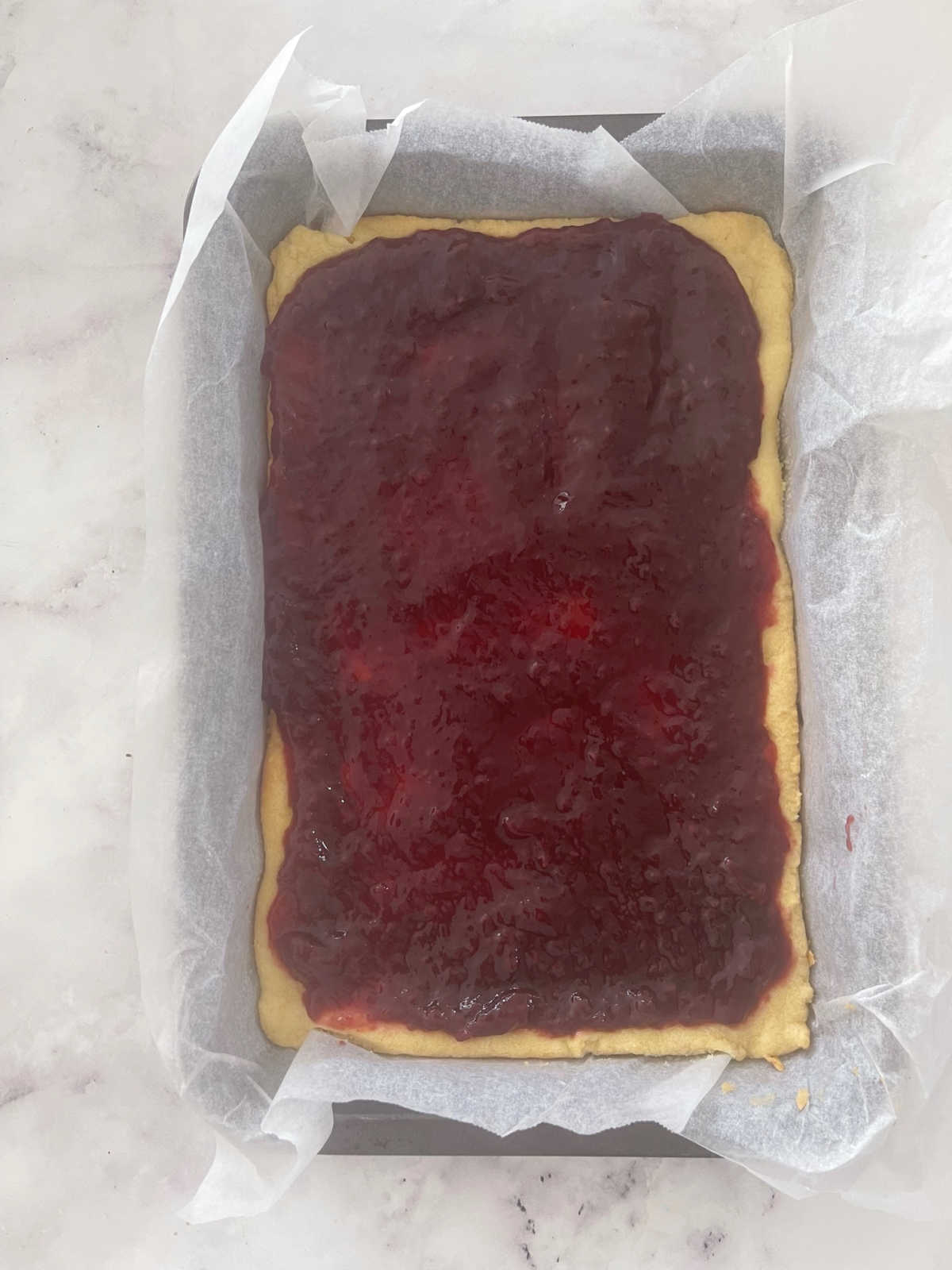 Raspberry Coconut Slice - Create Bake Make