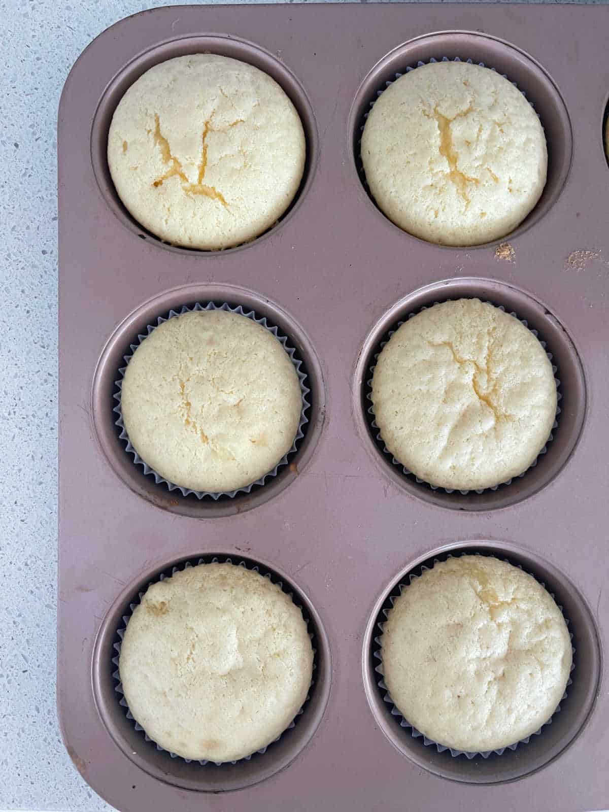 patty cakes in cupcake tray.