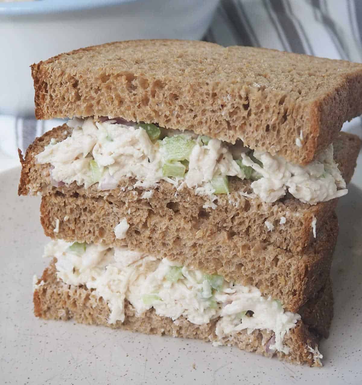 plain chicken sandwich