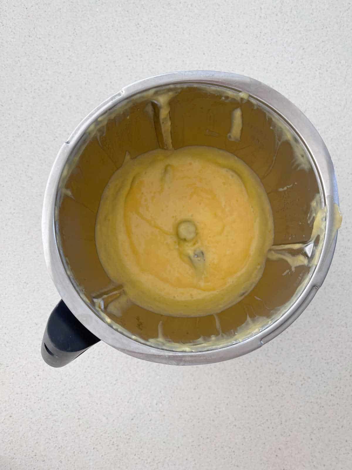 Cooked Lemon Curd in a Thermomix.