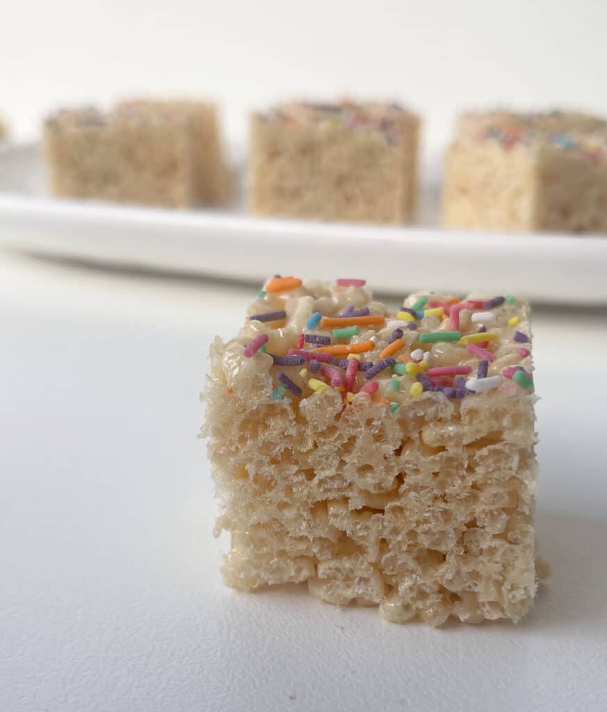 3 Ingredient Rice Bubble Bars Recipe Create Bake Make