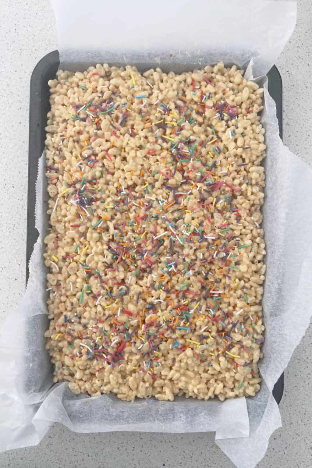 3 Ingredient Rice Bubble Bars Recipe Create Bake Make