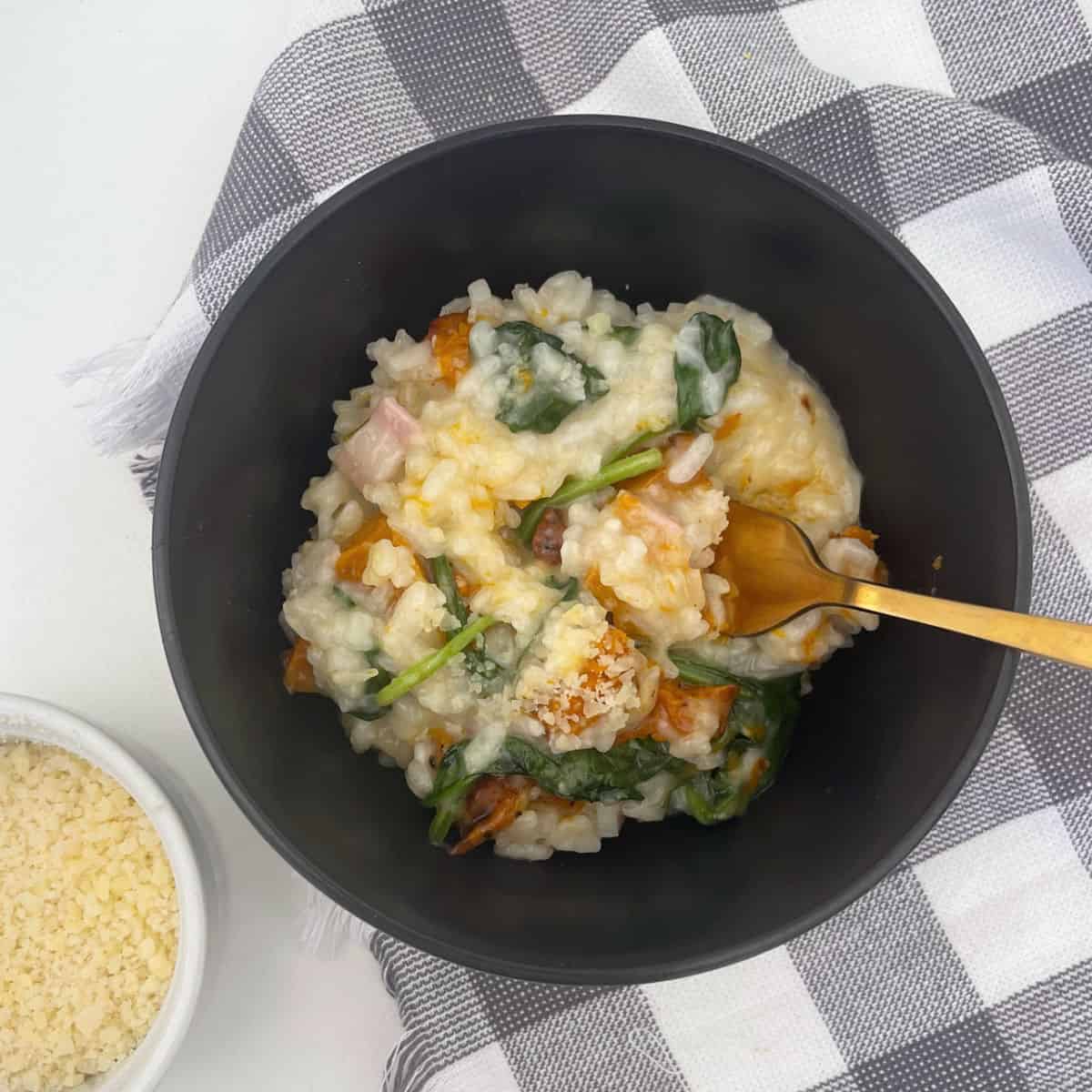 Thermomix Pumpkin Risotto - Create Bake Make