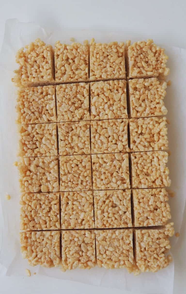 Honey Rice Bubble Slice - Create Bake Make